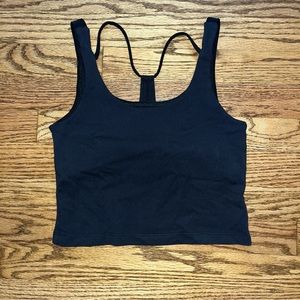 Beyond Yoga Double Layer Slim Racerback Cropped Tank